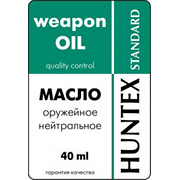 Масло оружейное нейтральное «HUNTEX standart» (40 мл)
