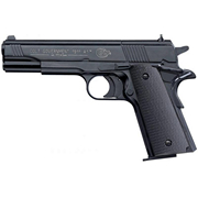 Пистолет Colt Government 1911 A1 (черный, черные пластиковые накладки)