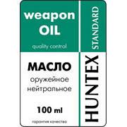 Масло оружейное нейтральное «HUNTEX standart» (100 мл)